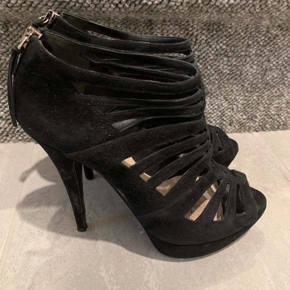 Miu Miu black suede sandals - Picture 2 of 3